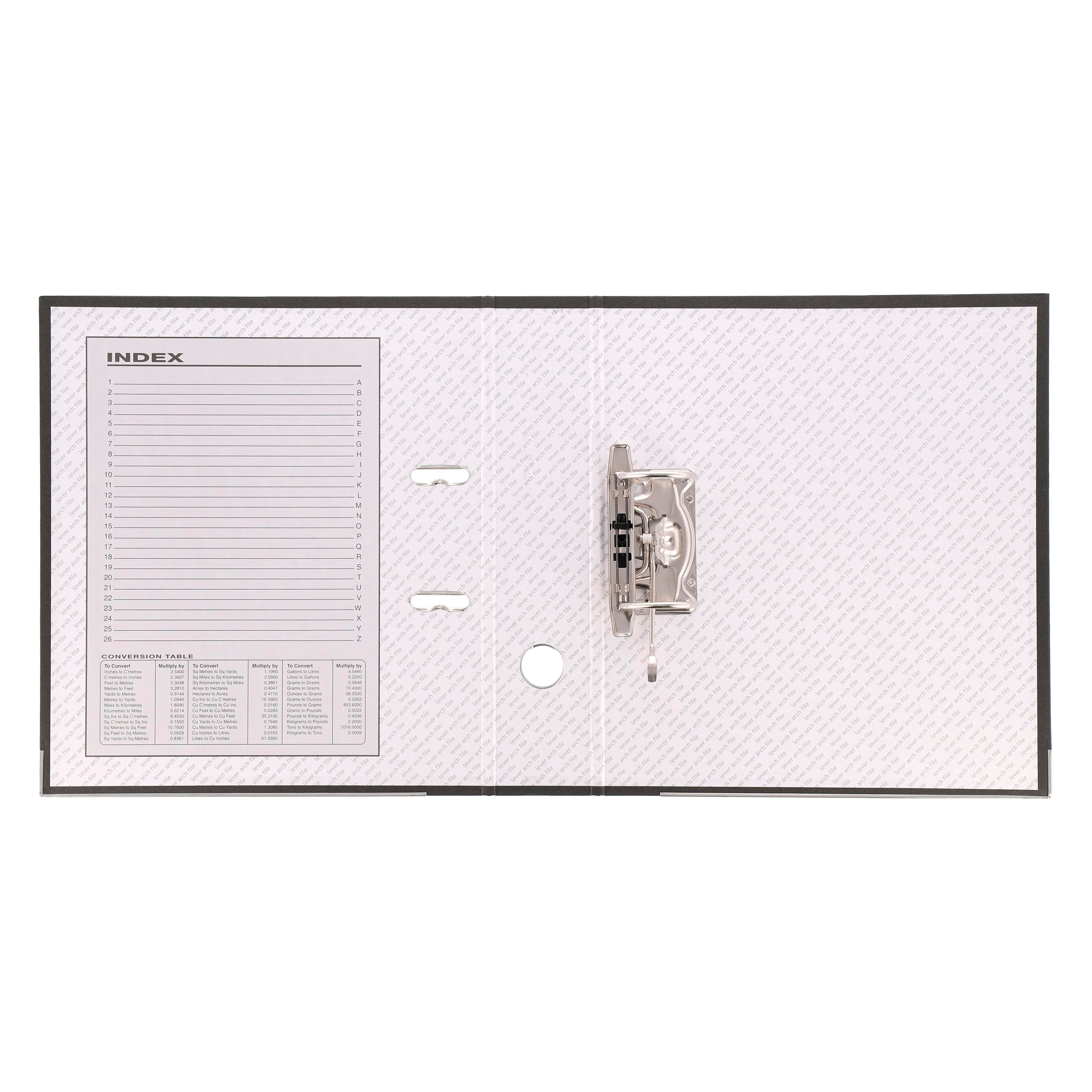 CM A4 Lever Arch Files Blk P10